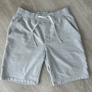 Lululemon Mens M City Sweat Shorts 9” Inseam Heathered Gray French Terry